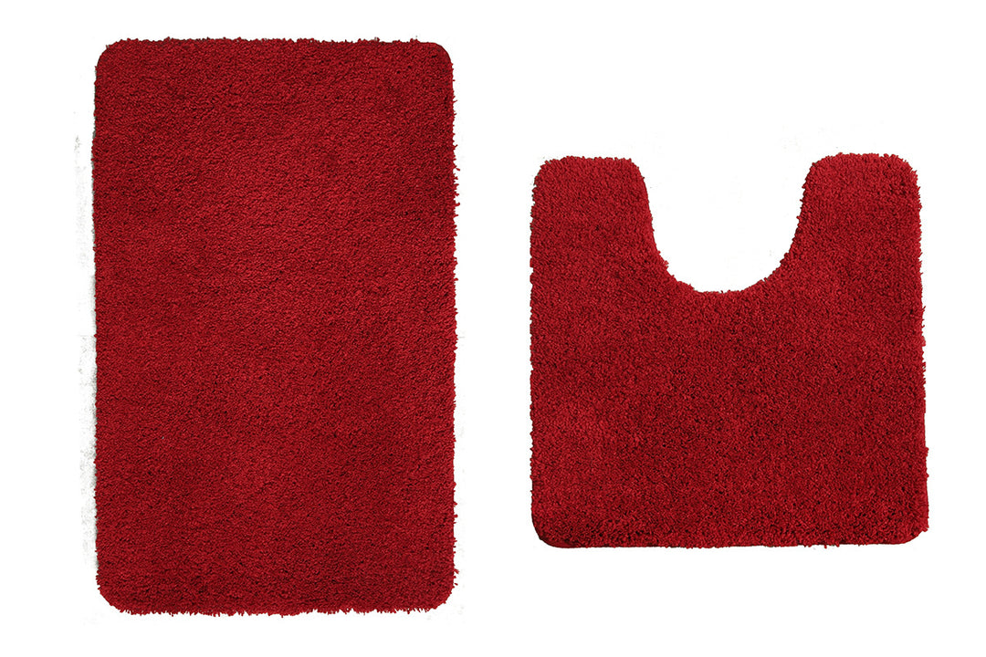 Luxurious Memory Foam Bathroom Rug Set Bowlift