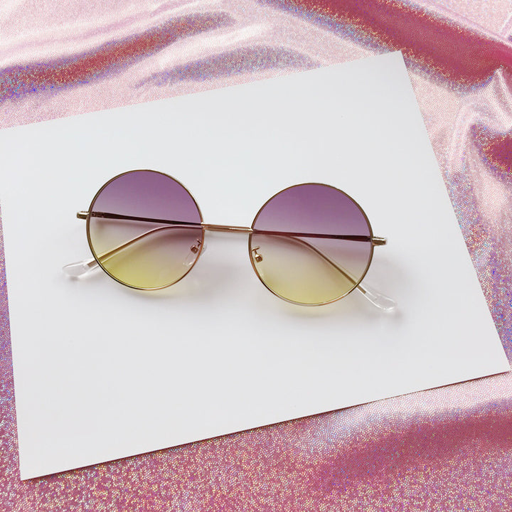 Fashionable Round Sunglasses Bowlift