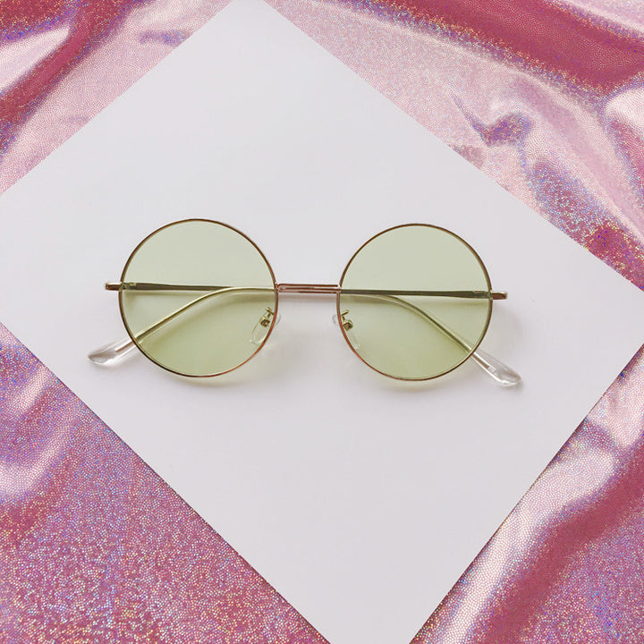 Fashionable Round Sunglasses Bowlift