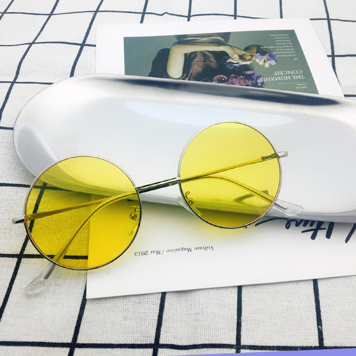 Fashionable Round Sunglasses Bowlift