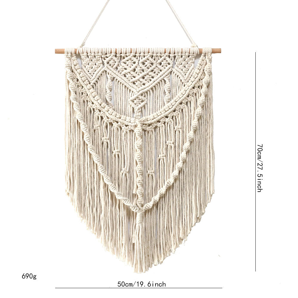 Macrame Wall Decor with Artistic Details