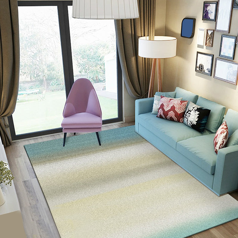 Gradient Color Rug Home Area Rug Simplicity Unpatterned Rug Synthetic Non-Slip Mat Indoor Rug | Bowlift