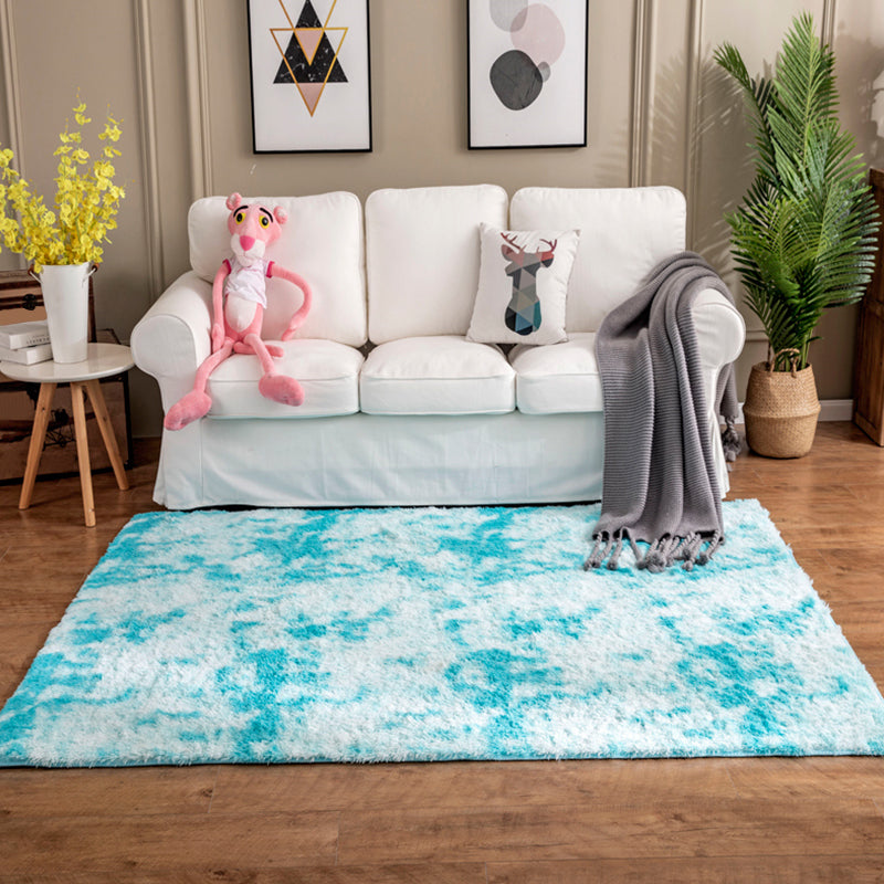 BowLift | Creative Rust Metal Look Rug Pastel Color Industrial Rug Synthetic Non-Slip Backing Easy Maintenance Rug for Home