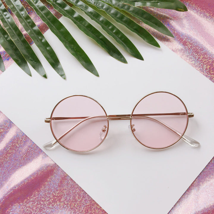 Fashionable Round Sunglasses Bowlift