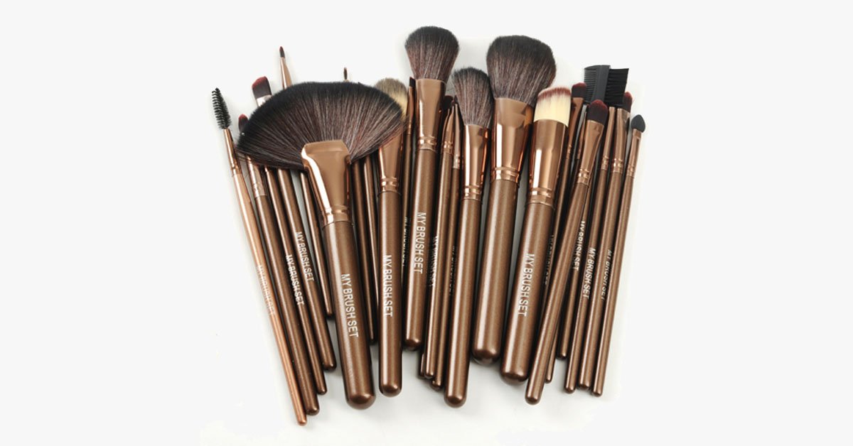 BowLift | 25 Piece Makeup Brush Set with Bag – The Perfect Makeup Companion