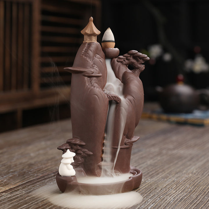 Calming Waterfall Aromatherapy Incense Burner