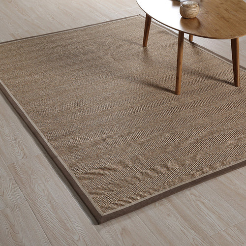 BowLift | Stylish Country Carpet Brown Solid Carpet Animal Dry Washable Non-slip Rug for Living Room