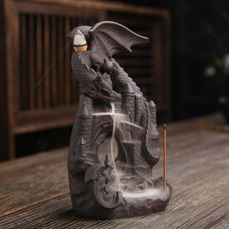 Dragon Castle-Inspiration Incense Holder