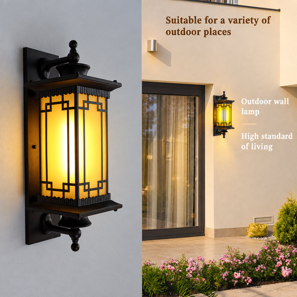 Modern Outdoor LED Table Lantern