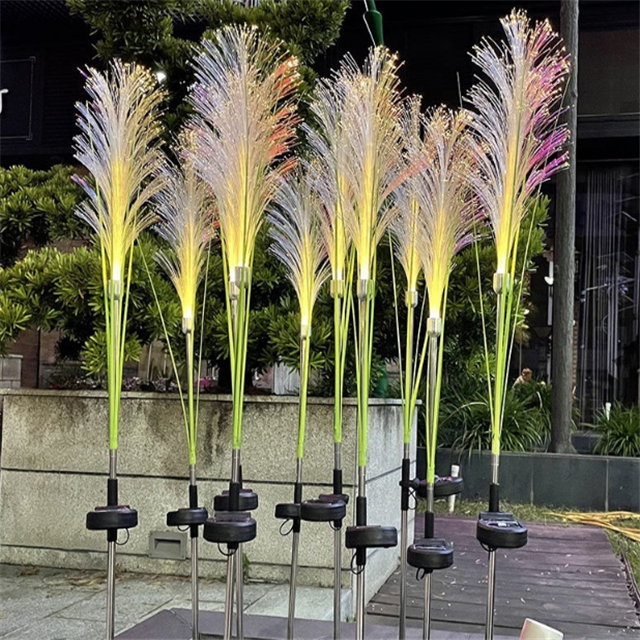 Solar Wicker Garden Lamp - Colorful LED Garden Lighting with IP65 Waterproof Protection | Bowlift