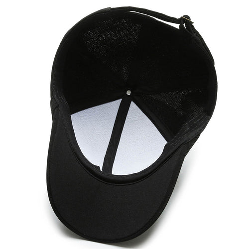 Men's Adjustable Curved Brim Cap Bowlift