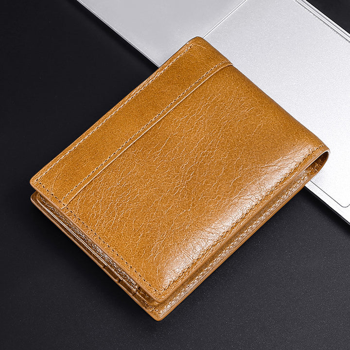 Sophisticated Leather Bi-Fold Wallet