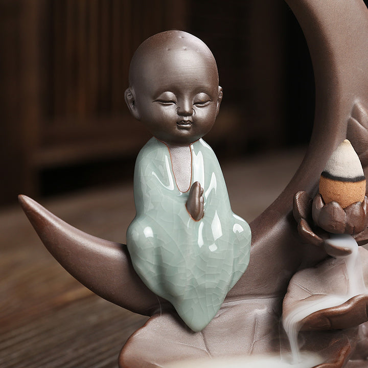 Decorative Zen-inspired incense holder