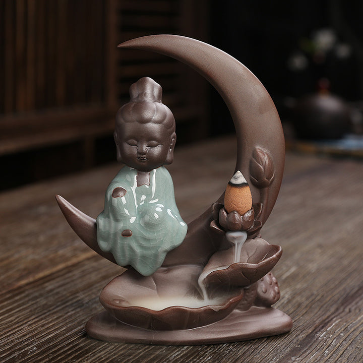 Decorative Zen-inspired incense holder
