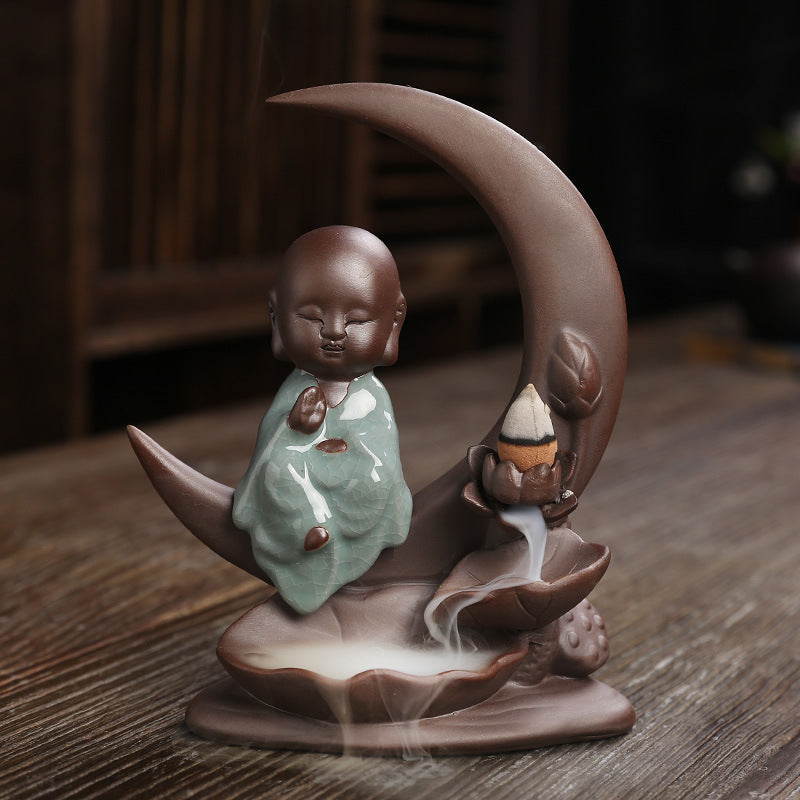 Decorative Zen-inspired incense holder