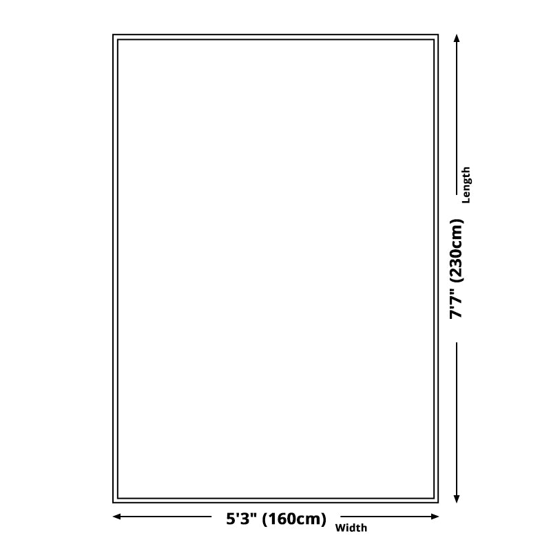 BowLift | Large Bedroom Rug Modern Abstract Marble Pattern Area Rug Polyester Washable Rug