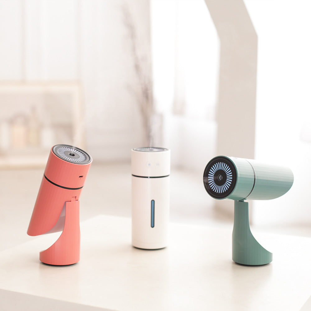 Ladies portable aroma diffuser with LED lighting Bowlift