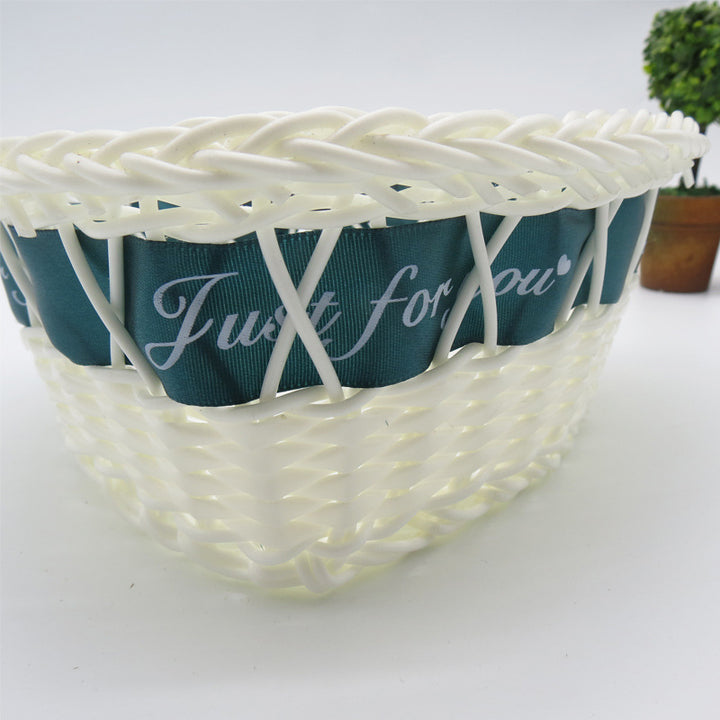 Decorative Handwoven Easter Basket Bowlift