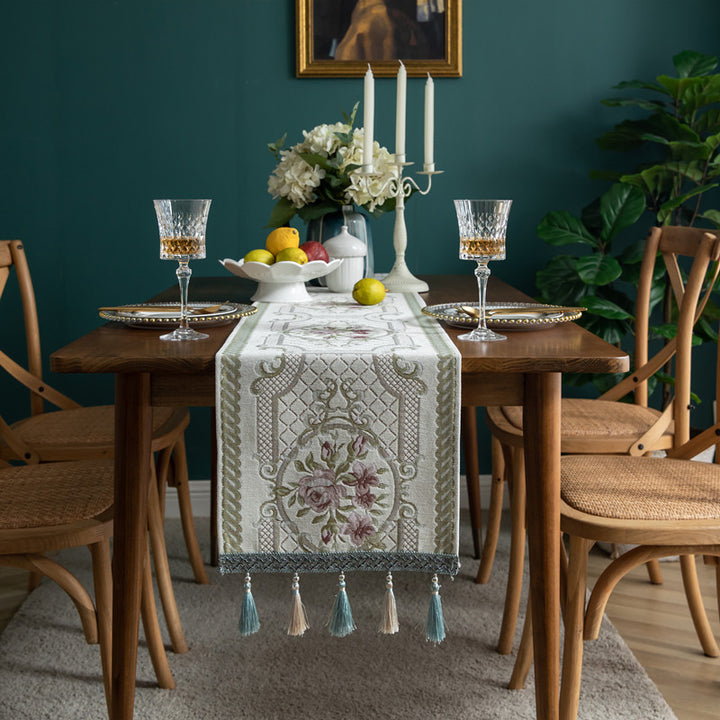 Decorative Cotton Table Runner
