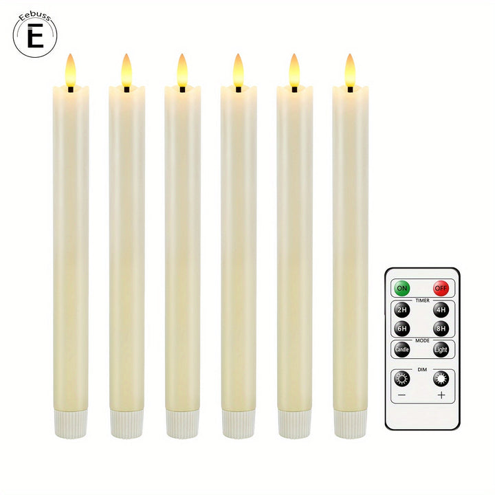 Eebuss Flameless Cone Candles – Realistic LED Effect Bowlift