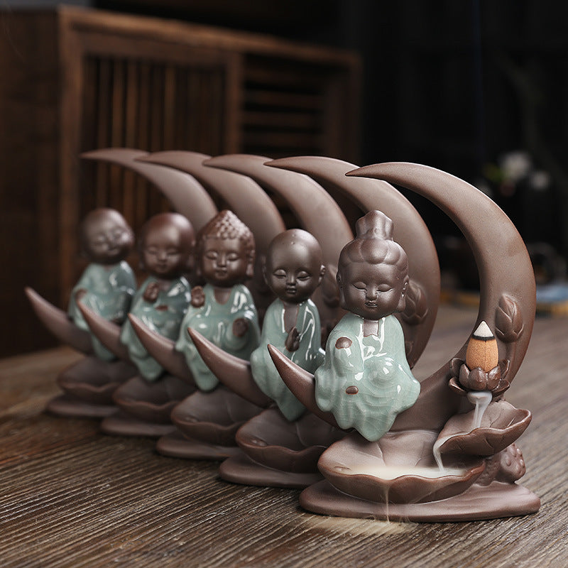 Decorative Zen-inspired incense holder