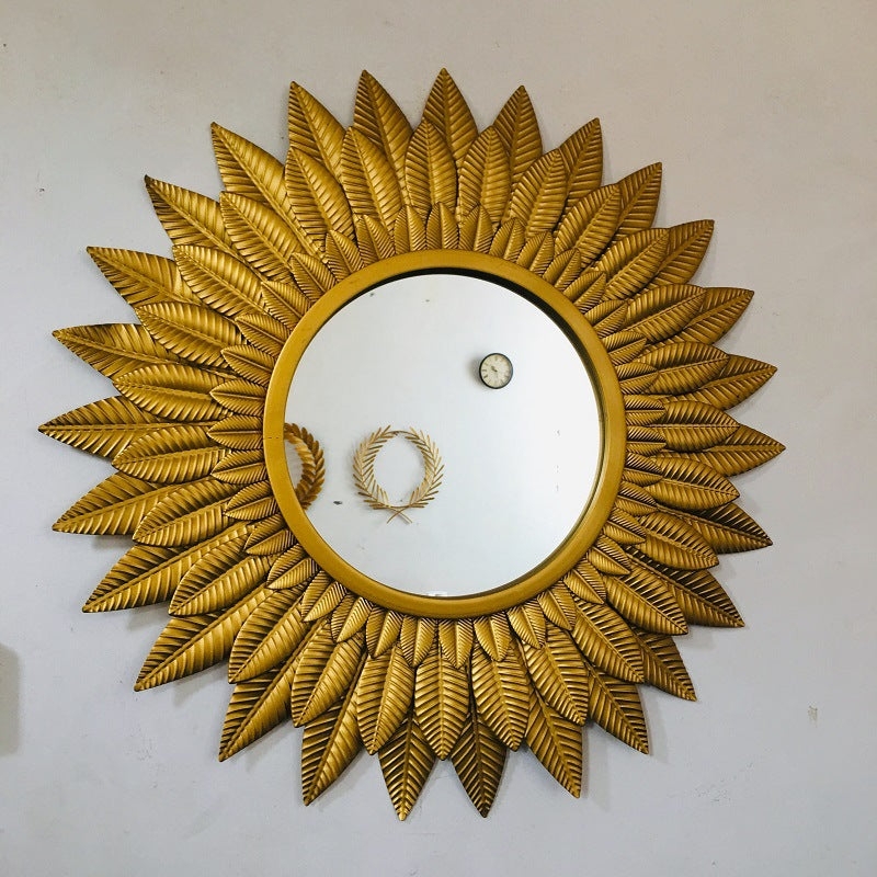 Sunburst Decorative Wall Mirror Bowlift