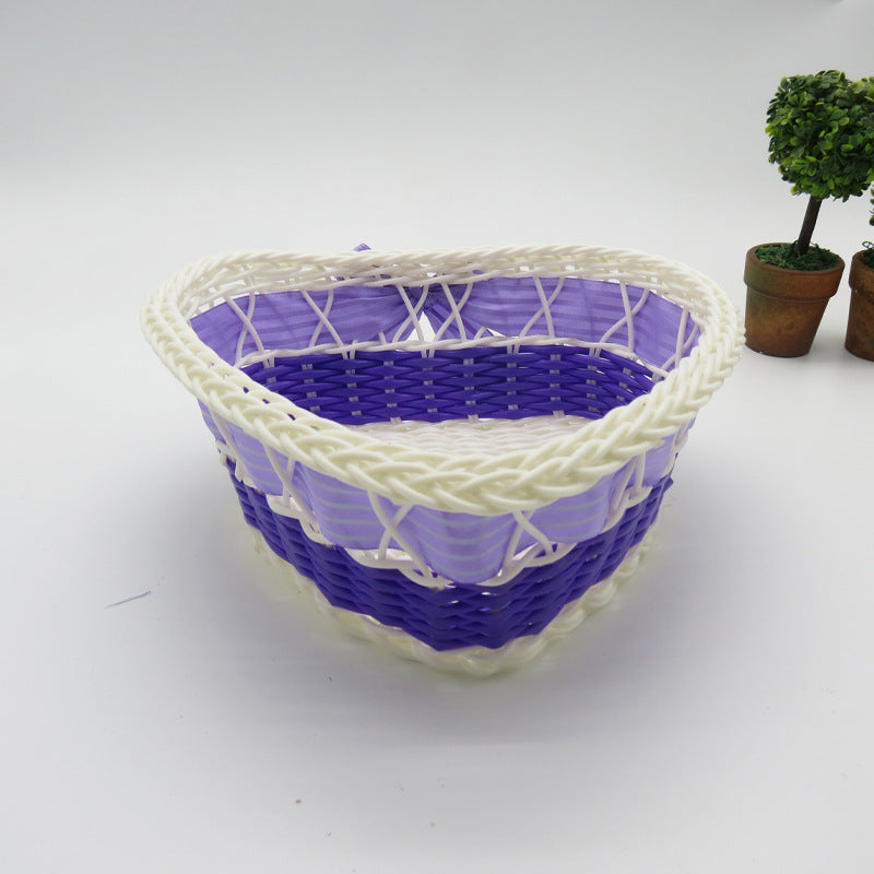 Decorative Oval Woven Storage Basket Bowlift
