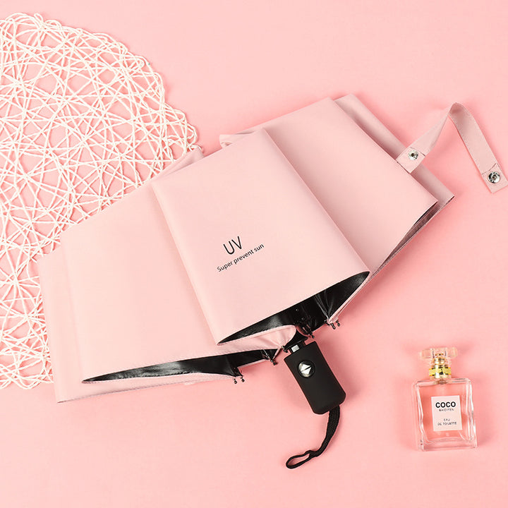 Women's practical foldable umbrella with durable cover and automatic opening mechanism Bowlift