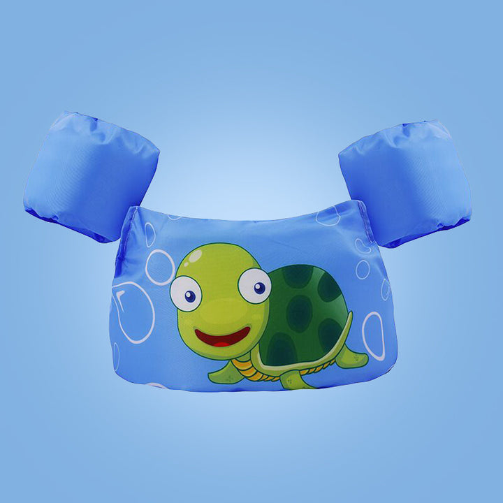 Women's Inflatable Swim Aid with Colorful Flamingo Design Bowlift
