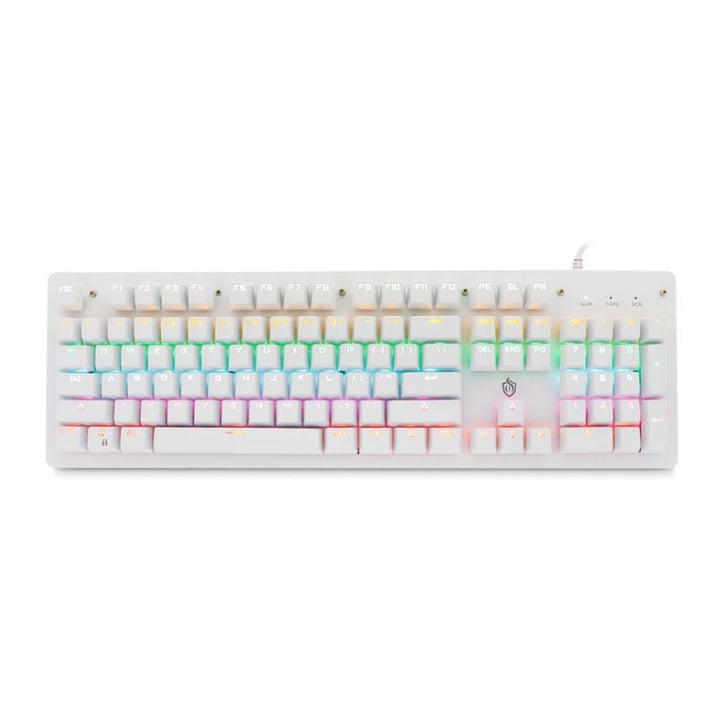 Mechanical gaming keyboard with RGB lighting and programmable keys Bowlift