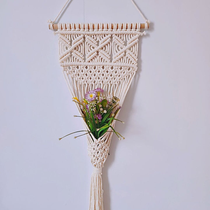 Decorative Macrame Plant Holder Bowlift