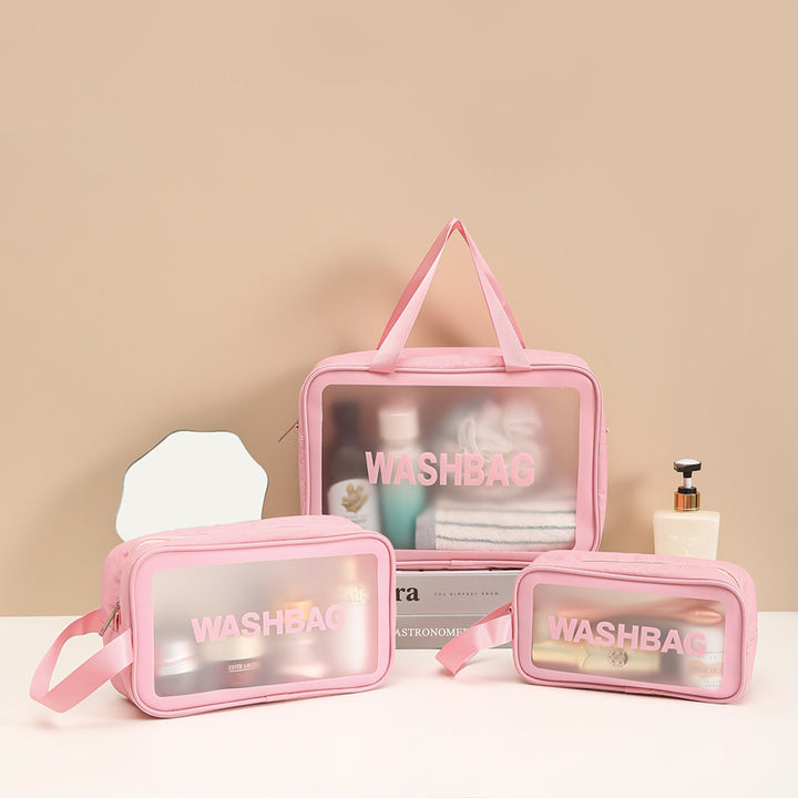 Transparent Travel Toiletry Case Bowlift