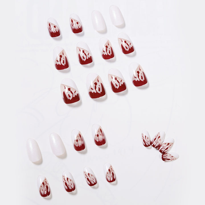 Artistic acrylic nails with elegant flower and glitter accents Bowlift