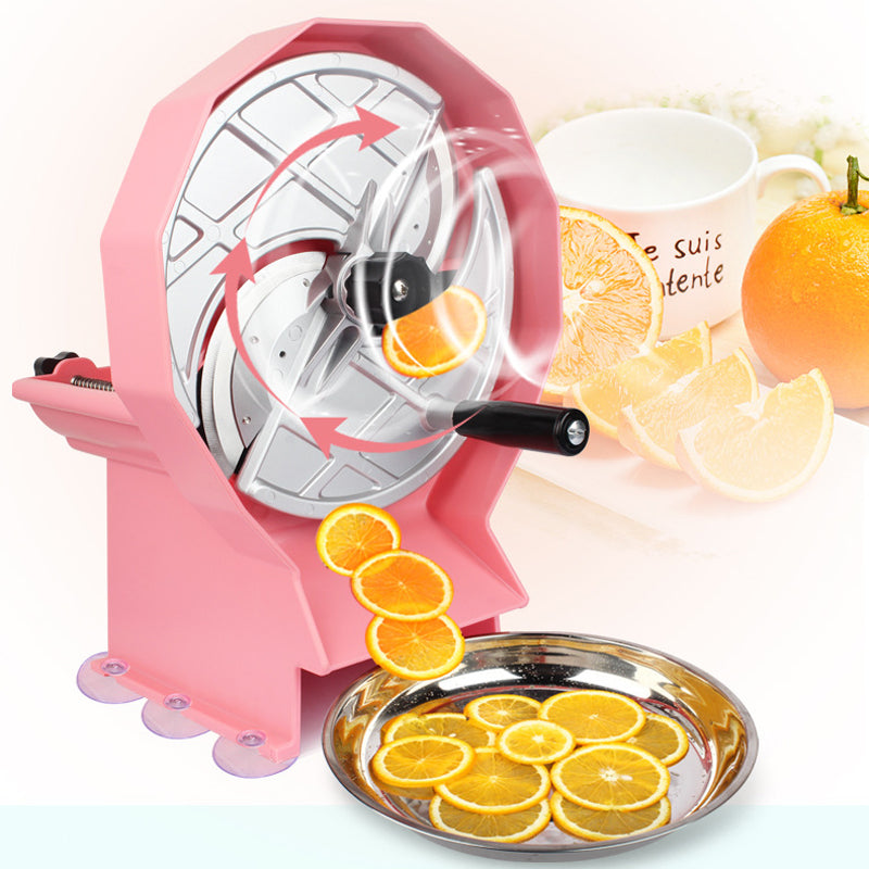 BowLift | Manual Vegetable Fruit Slicer Commercial Slicer Machine Potato Lemon Slicer 0-12mm