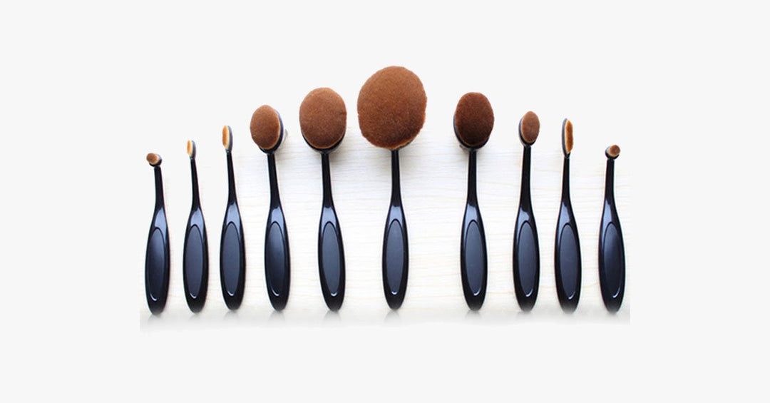 BowLift | Oval Brush Ten Piece Set