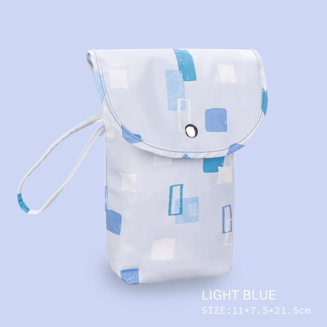Insulated beverage carrier bag with stylish lemon pattern Bowlift