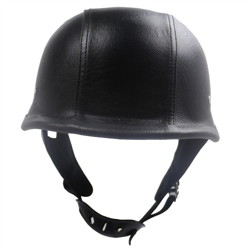 Classic Vintage Motorcycle Helmet Bowlift