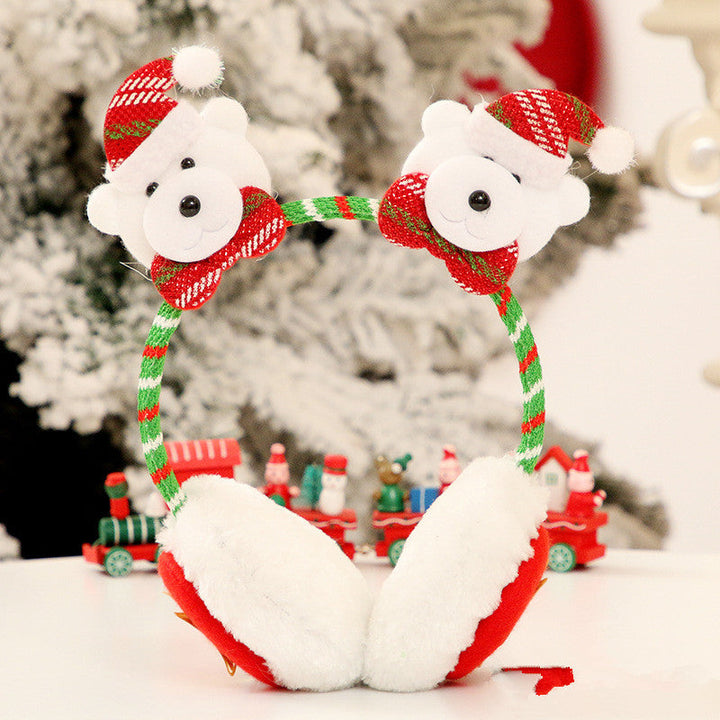 BowLift | Christmas new headband earmuffs
