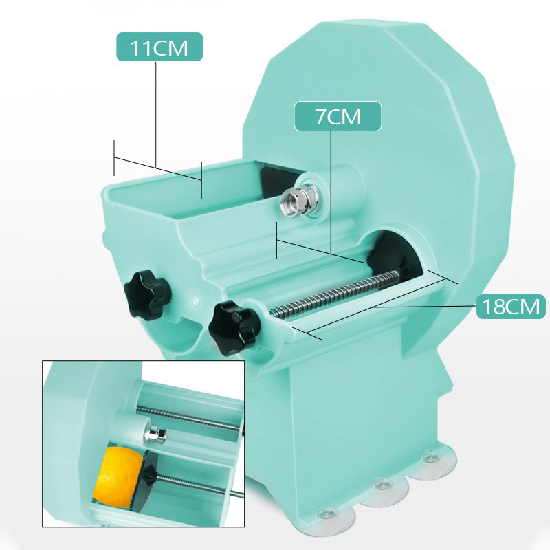 BowLift | Manual Vegetable Fruit Slicer Commercial Slicer Machine Potato Lemon Slicer 0-12mm