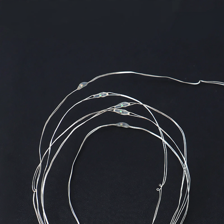 LED Wire String Lights with Battery Operation