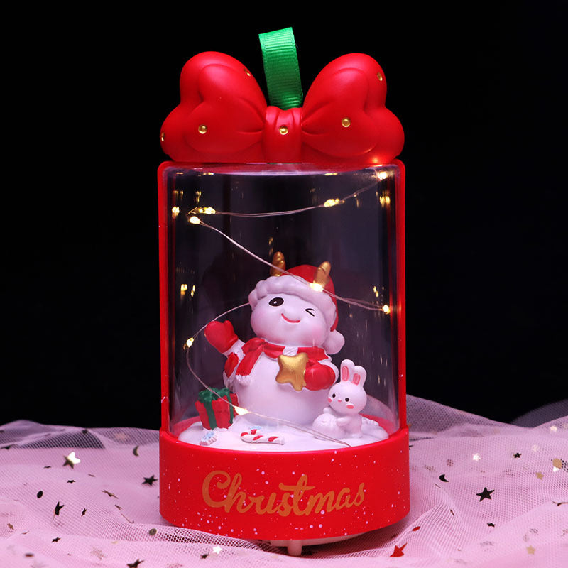 Decorative Christmas night light with music function