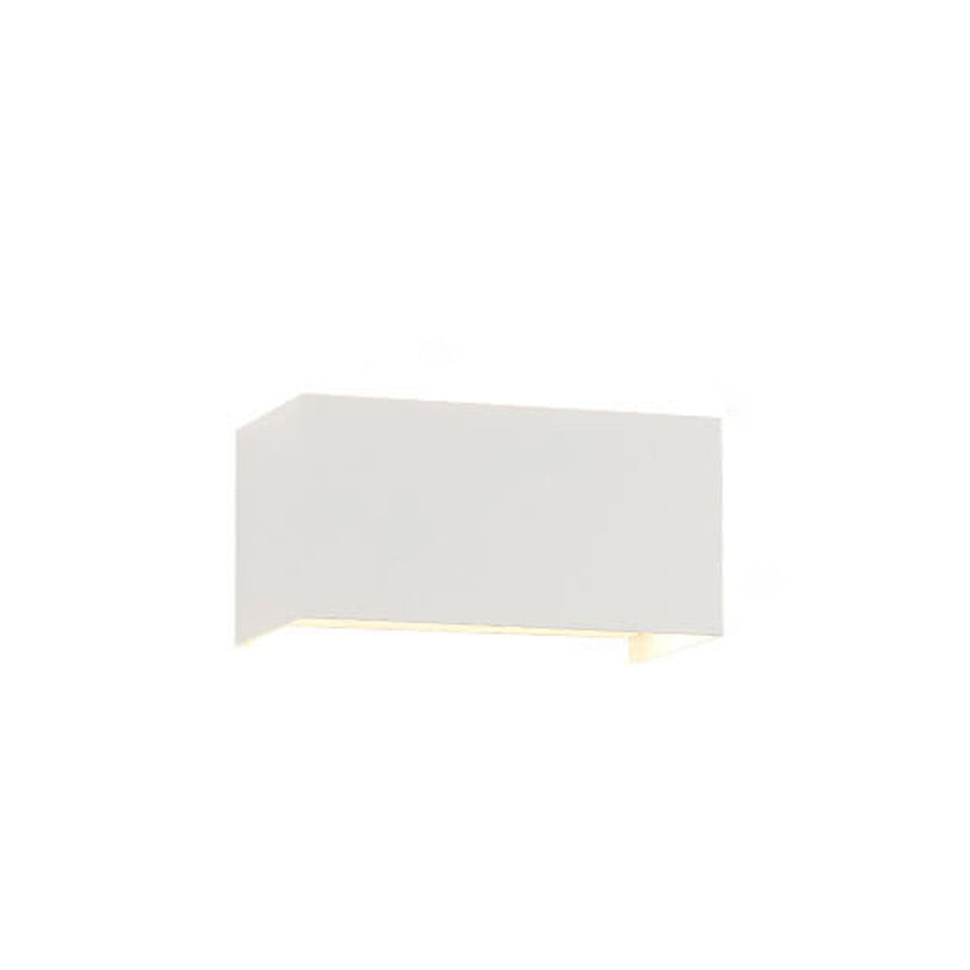 Modern Outdoor Waterproof Rectangular LED Up and Down Illuminated Outdoor Wall Sconce Lamp | Bowlift