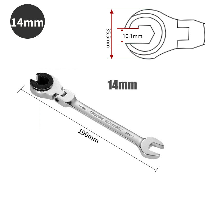 Ratcheting wrench | Bowlift