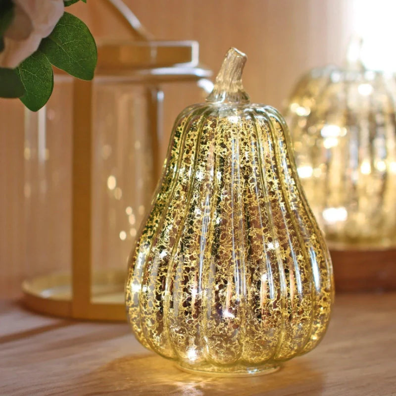 BowLift | HarvestGlow Hand-Blown Glass Lamp