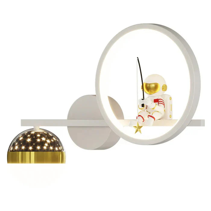 GlowNest – Playful Wall Lamp for Children's Room Bowlift