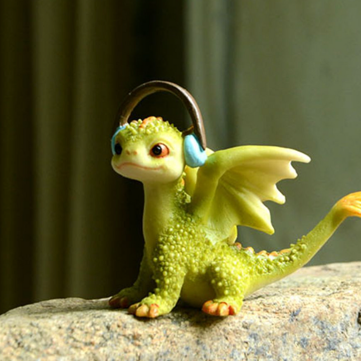 BowLift | Mini Cute Dragon Statue Decoration
