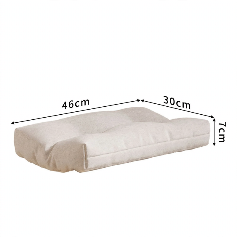 Foldable wooden stool with storage
