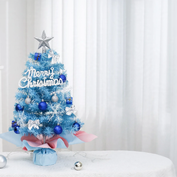 Blauer Mini Christmas Tree, 45 cm
