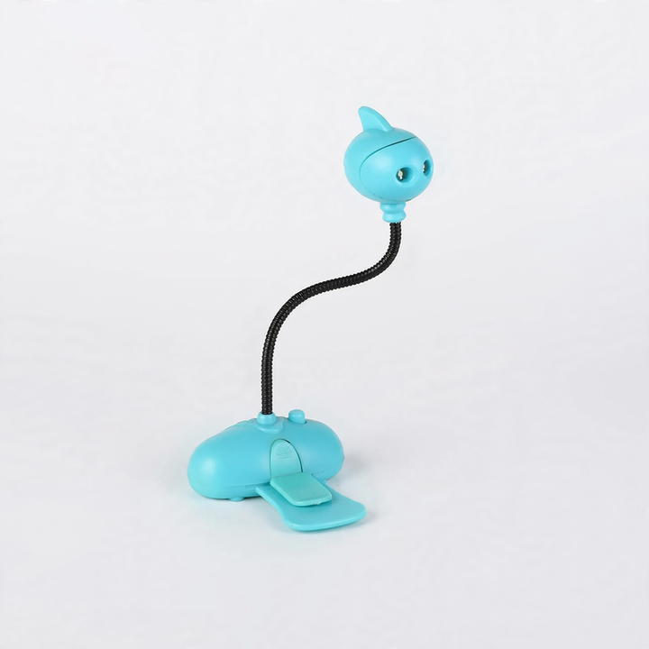 LED clamp light with flexible hose