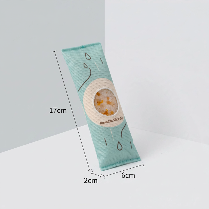 Smart silicone desiccant with viewing window